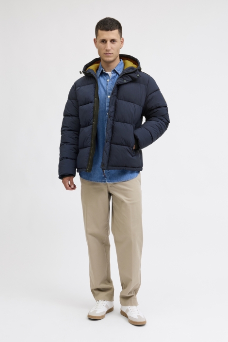 Jack & Jones blauwe heren jas | 