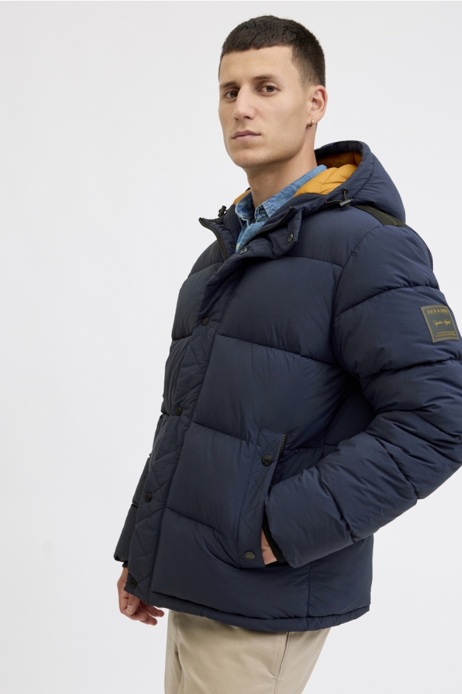 Jack & Jones blauwe heren jas | 