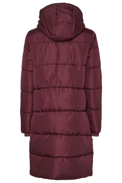 Pieces bordeaux dames jas | Achteraanzicht