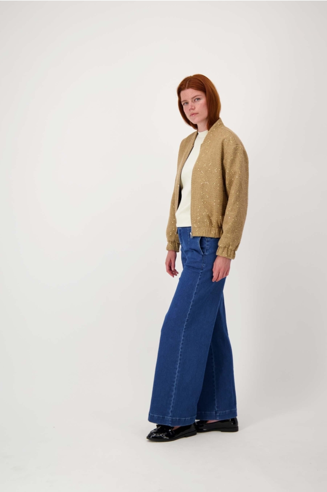 Zusss camel dames jas | Model