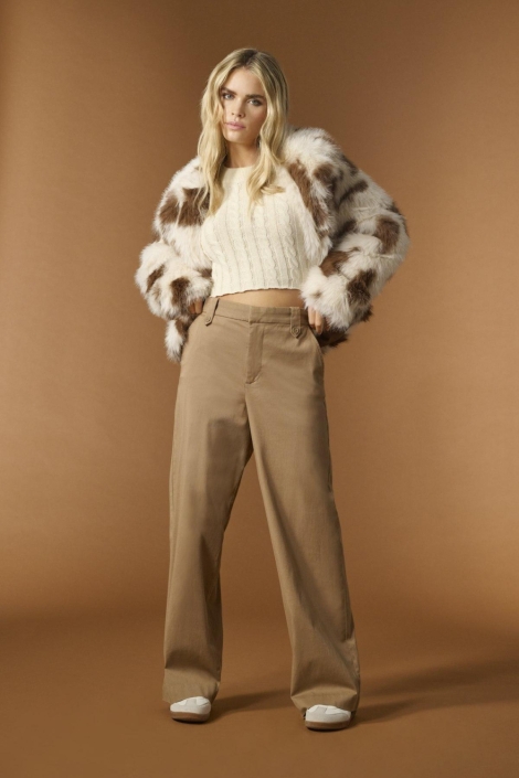 Only beige dames jas | 