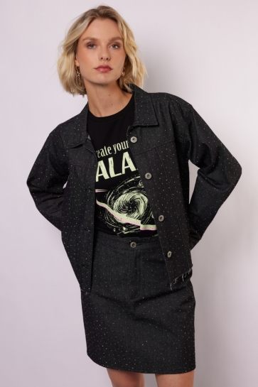 Fluresk Jas LARINA JACKET 25WQF20 414 SHADOW GREY