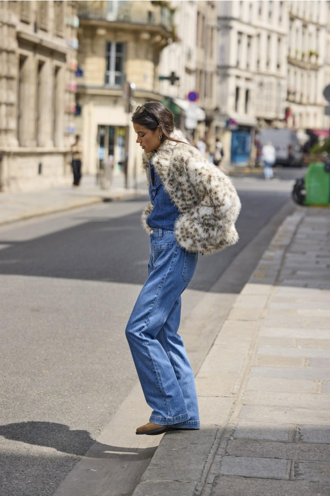 Only beige dames jas | Model