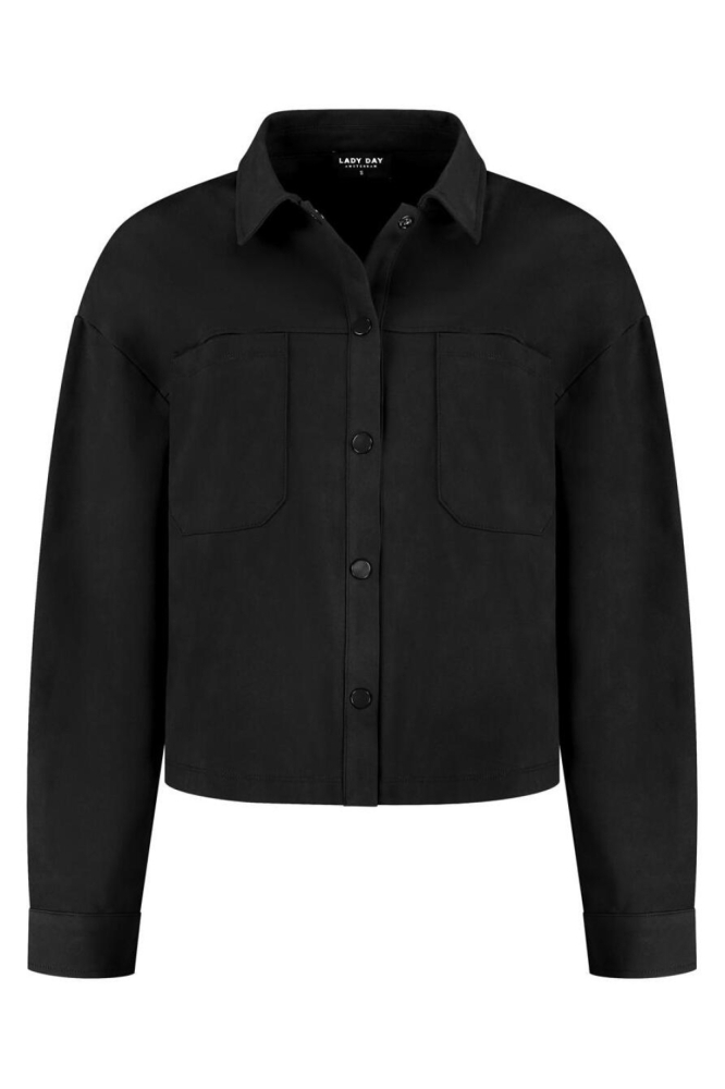 Lady Day zwarte dames blouse | Vooraanzicht