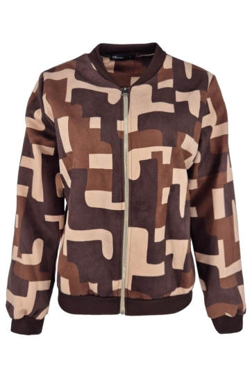 FOS Amsterdam Jas BAMBI BLOCKS 7596 205 BRUIN