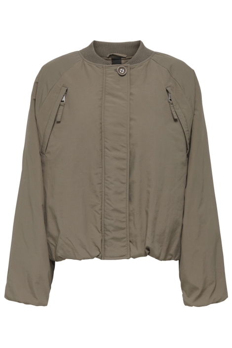 Only taupe dames jas | Vooraanzicht