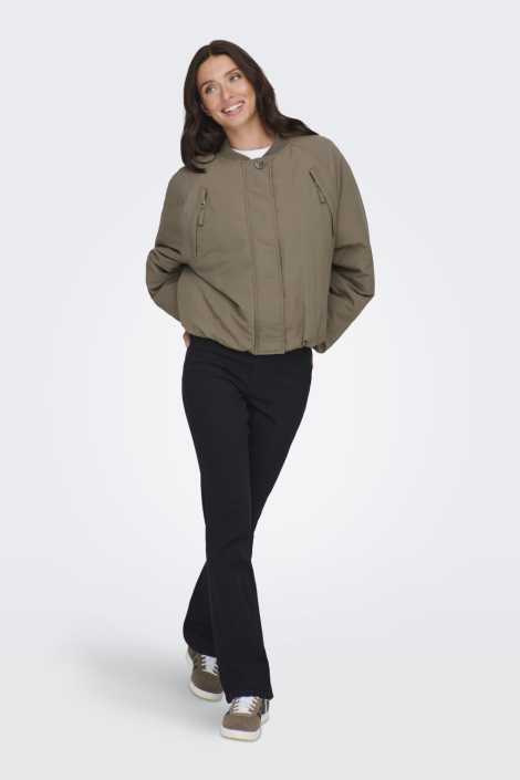 Only taupe dames jas | Model