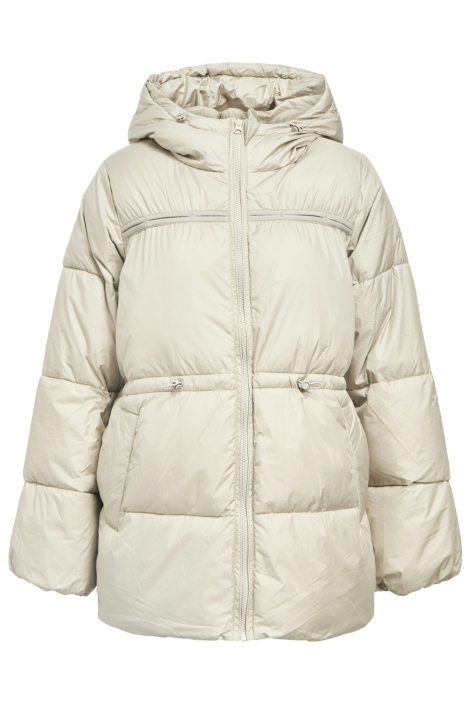 Object ecru dames jas | Vooraanzicht