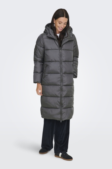 Only Jas ONLMONTANA LIFE PUFFER JACKET NOOS 15226559 BLACKENED PEARL