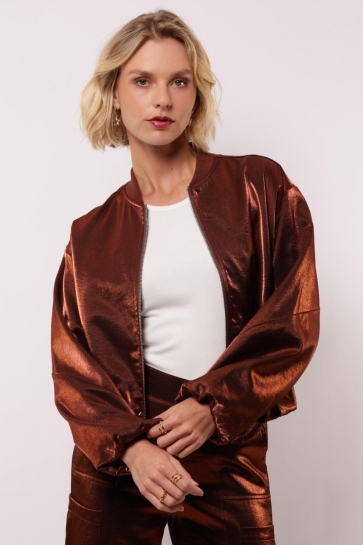 Fluresk Jas THIRZA JACKET 25WQF14 341 RUM RAISAN
