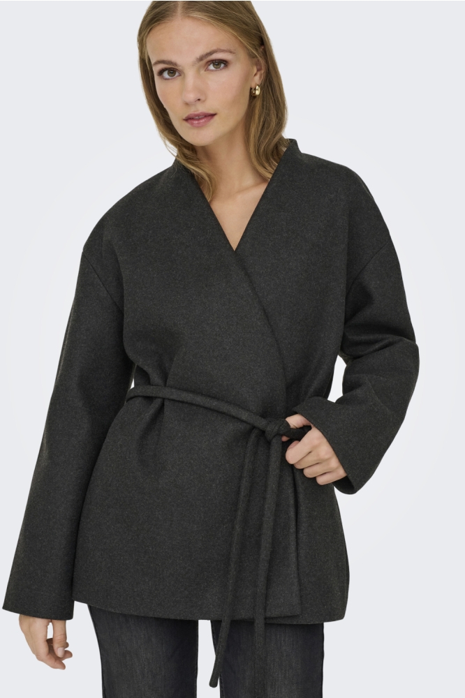 Only grijze dames jas | Model