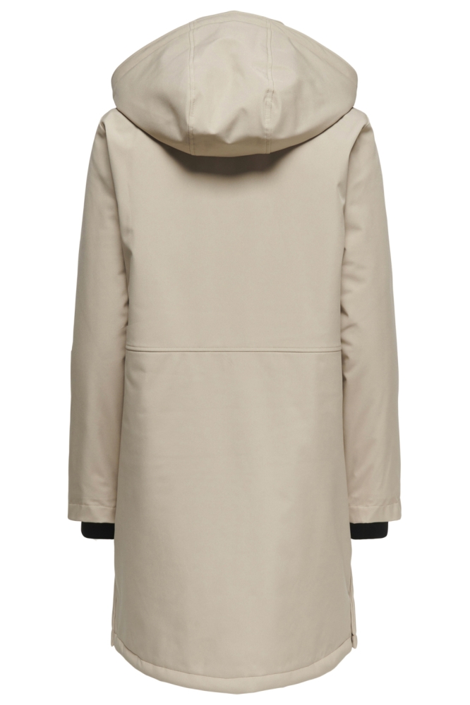 Only ecru dames jas | Achteraanzicht