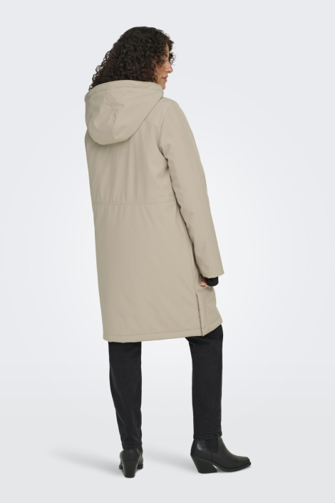 Only ecru dames jas | Model achteraanzicht