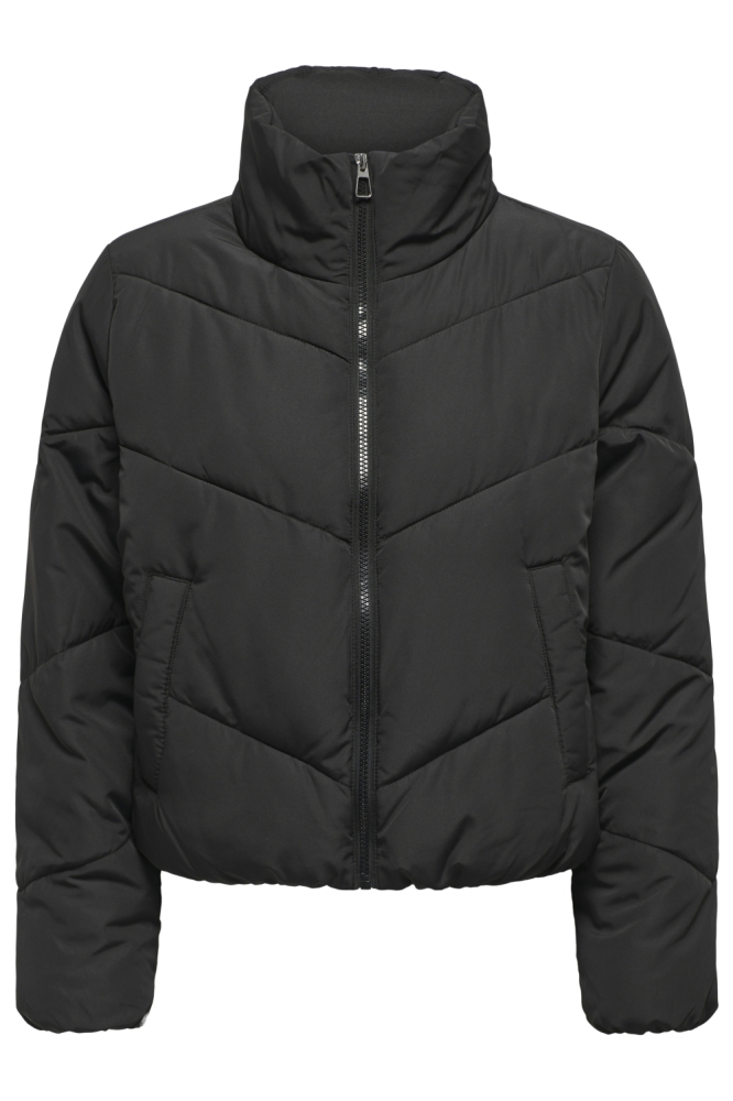 Only zwarte dames jas | Vooraanzicht