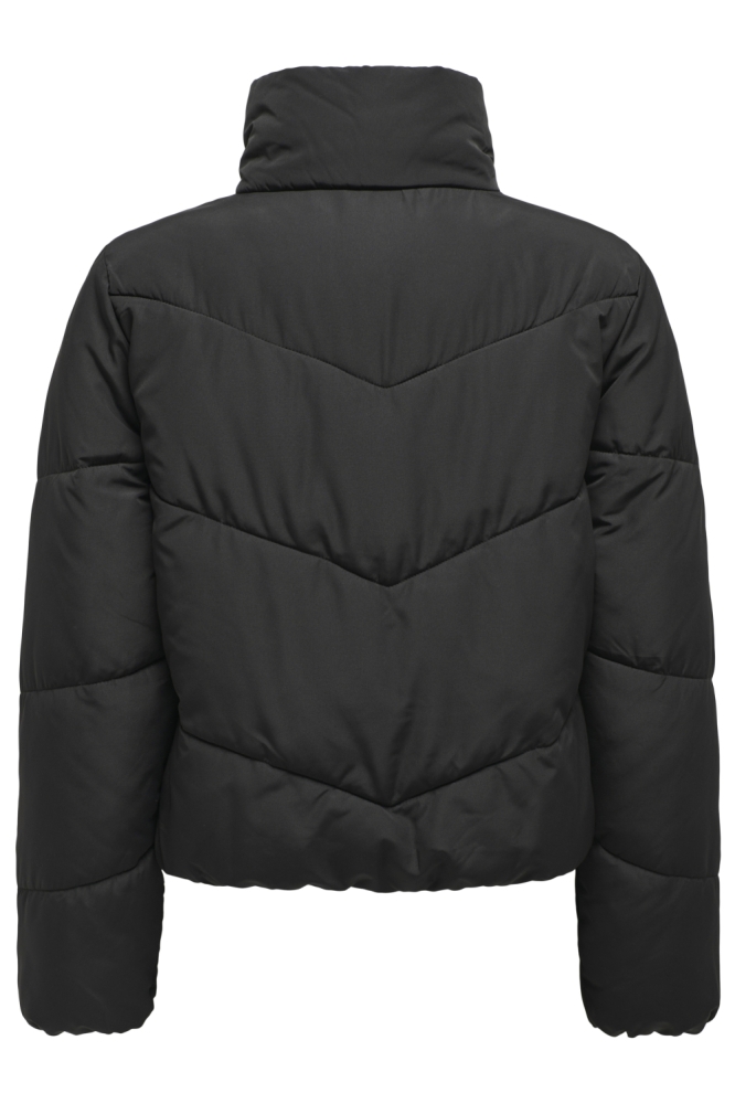 Only zwarte dames jas | Achteraanzicht