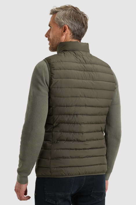 Vanguard groene heren jas | Model achteraanzicht