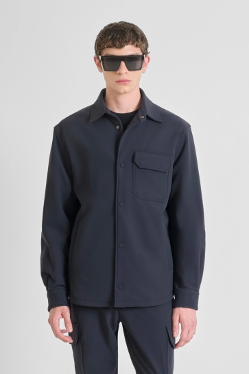 Antony Morato Overhemd SHIRT MMSL00772 FA600297 7139 MARINE