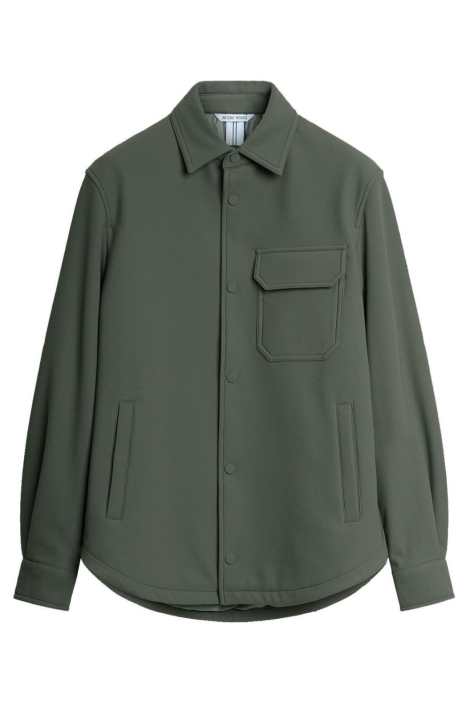 Antony Morato groene heren overhemd | Vooraanzicht