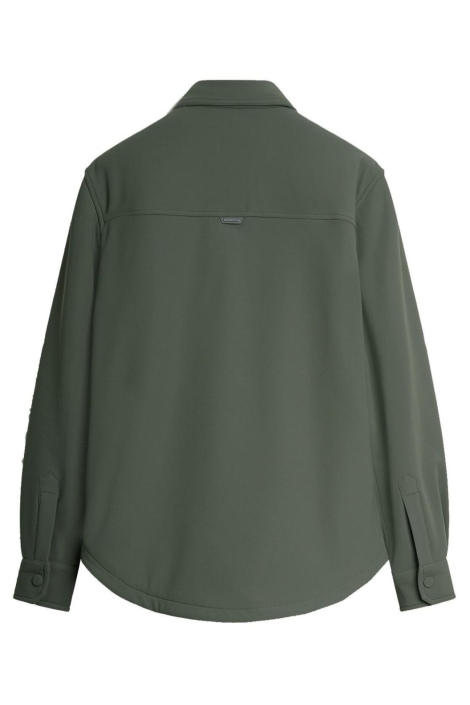 Antony Morato groene heren overhemd | Achteraanzicht