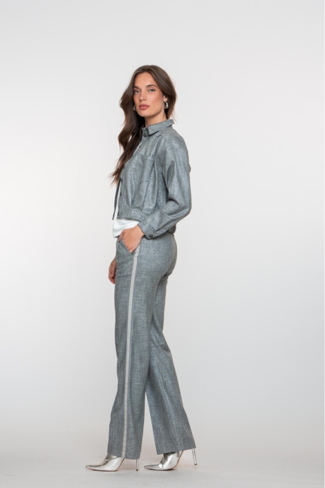 Geisha grijze dames jas | Model