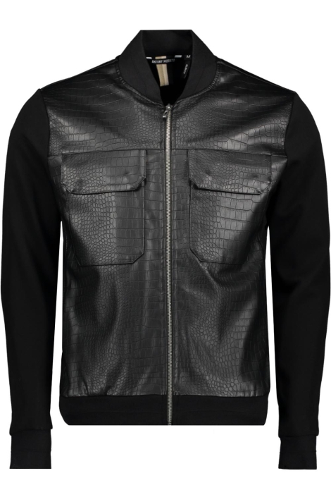 Antony Morato zwarte heren vest | Vooraanzicht