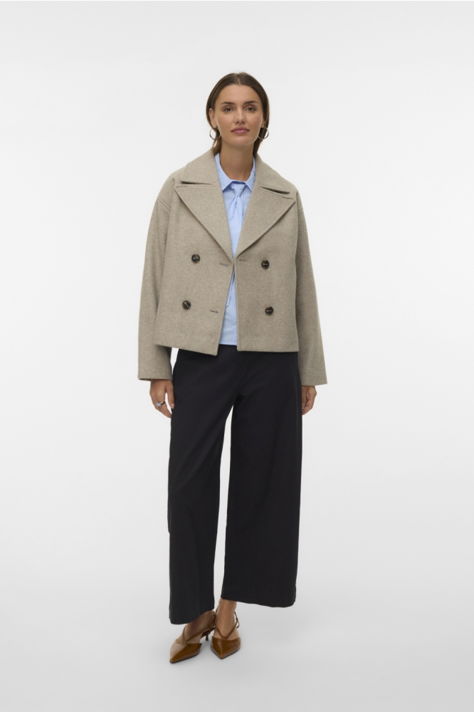 Vero Moda beige dames jas | Model
