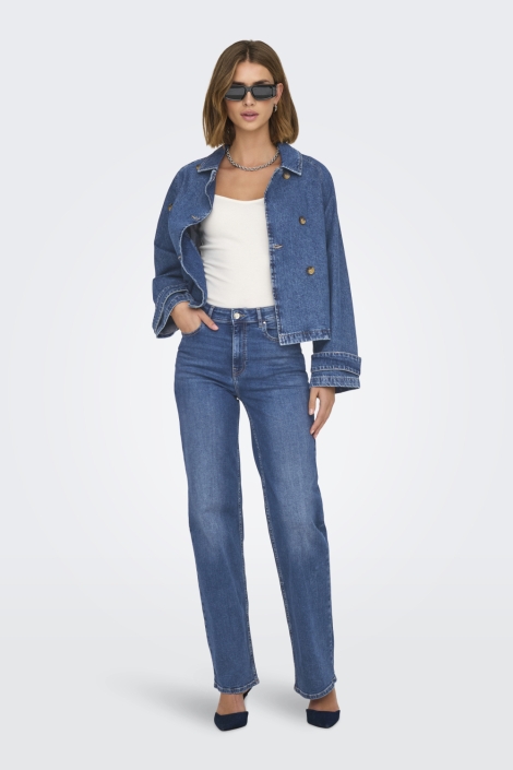 Only blauwe dames jas | Model