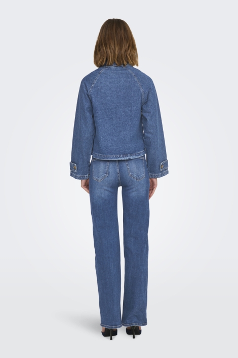 Only blauwe dames jas | Model