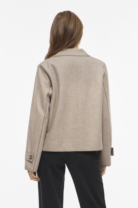 Vila beige dames jas | 