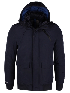 waterafstotende korte tech winterjas 53147 gabbiano jas navy waterafstotende korte tech winterjas 53147 gabbiano jas navy