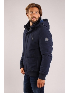 waterafstotende korte tech winterjas 53147 gabbiano jas navy waterafstotende korte tech winterjas 53147 gabbiano jas navy