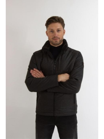 Donders Jas TEXTILE JACKET 21732 BLACK BROWN 590