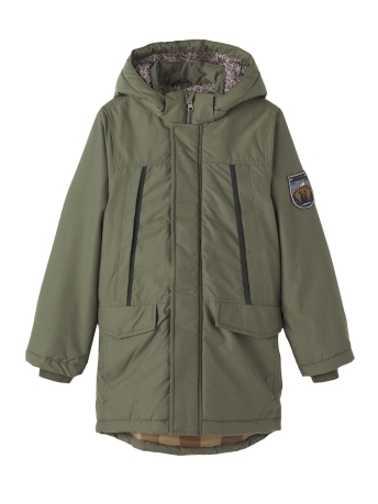 Name It Jas NKMMILLER PARKA JACKET1 NOOS 13205206 Olive Night