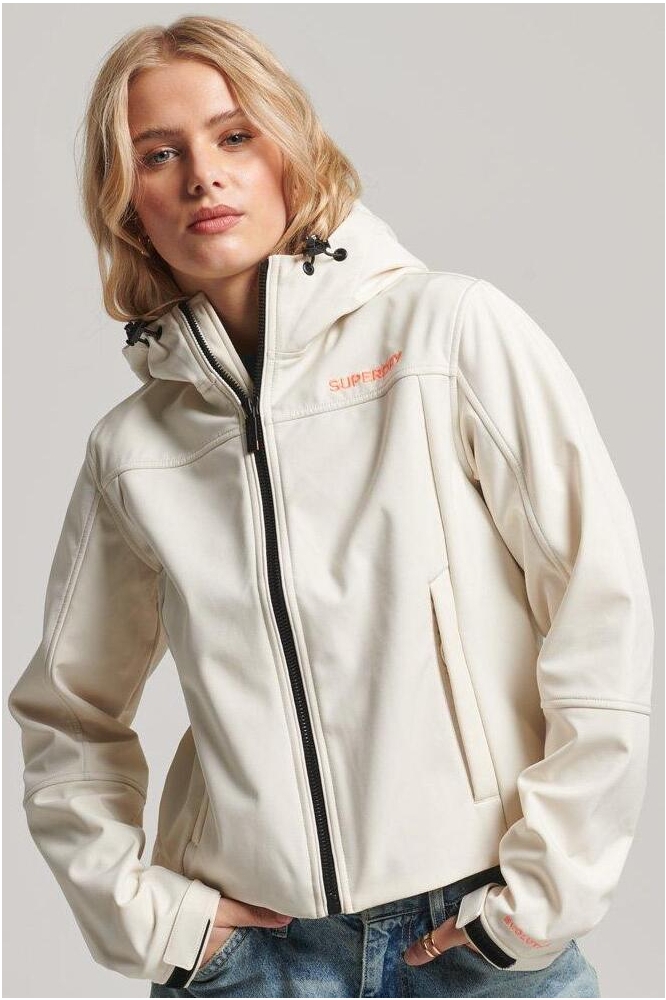 Paine Gillic Reciteren Hollywood code trekker jacket w5011443a superdry jas rice white