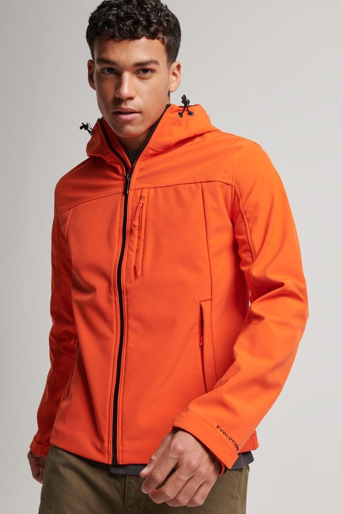 garen Puno Verval code trekker jacket m5011607a superdry jas bold orange