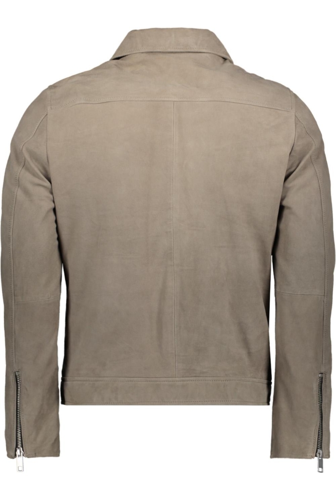 LEATHER COAT MMLC00068 FA200029 9063 GRIT