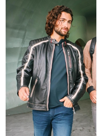 Donders Jas LEATHER JACKET 52354 Black