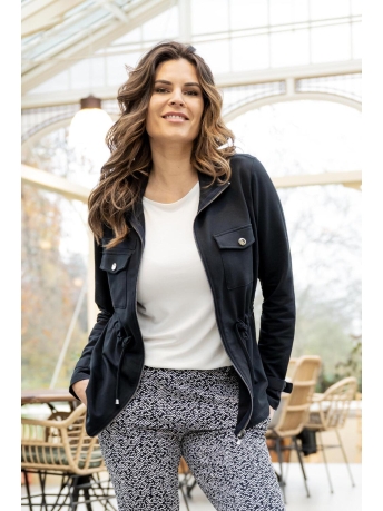 Zoso Vest FELINE SPORTY JACKET 231 0008 NAVY