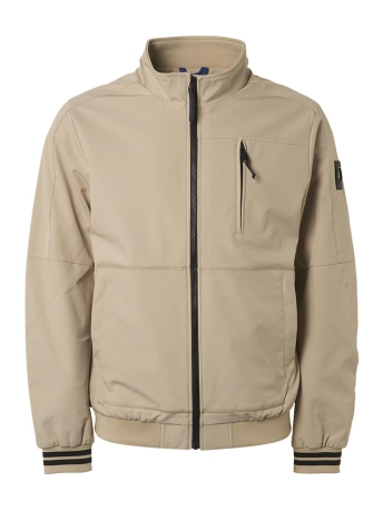 Qubz Jas JACKET MID LONG HIGH NECK Q09650211 015 SAND