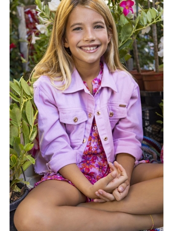 Vingino Jas TANJA JACKET HS23KGD16001 FLORAL LILAC