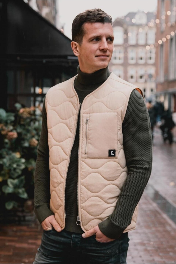 JK DONOVAN VEST 2301032600 268 SAFARI