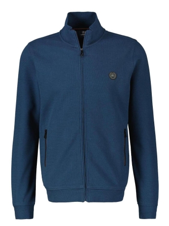 Lerros Vest GESTRUCTUREERD SWEATJACK 2384503 483 DEEP BLUE