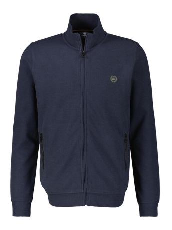 Lerros Vest GESTRUCTUREERD SWEATJACK 2384503 485 CLASSIC NAVY