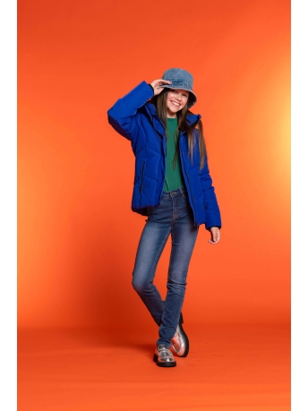 Geisha Girls Jas KORTE PUFFERJAS 38535K 12 650 cobalt