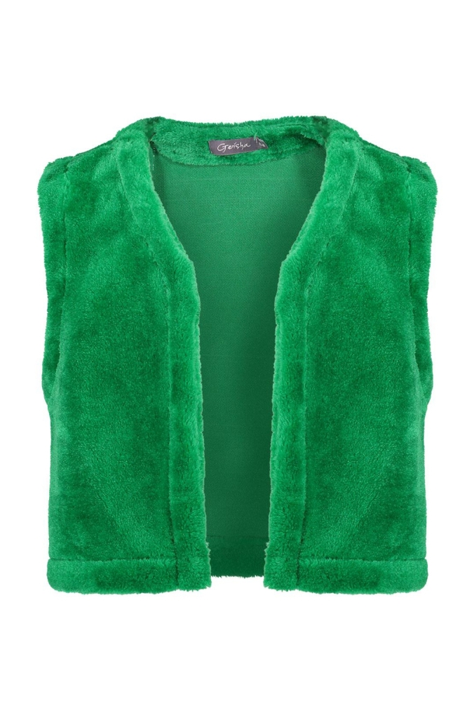 TEDDY GILET 35603K 21 530 evergreen