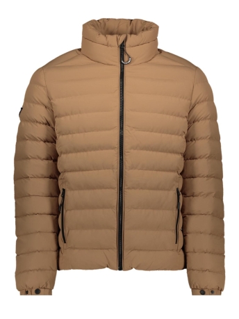 Superdry Jas FUJI EMB PADDED JACKET M5011756A WOODSMOKE BROWN