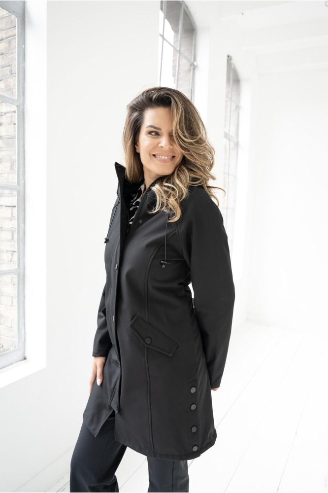 STREETS SOFTSHELL COAT 234 0000 BLACK