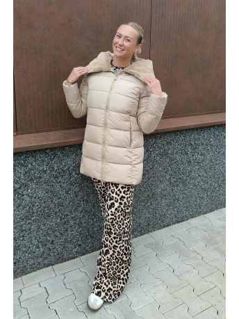 Geisha Jas PUFFER JAS 38571 21 Sand