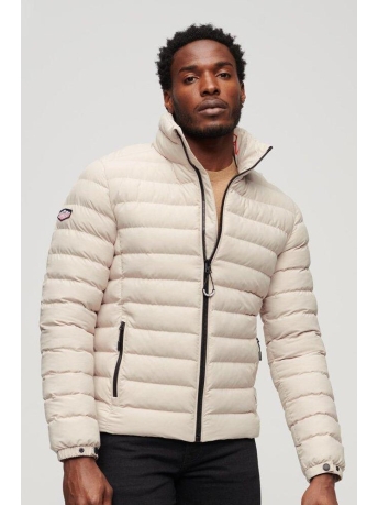 Superdry Jas FUJI PRINT PADDED JACKET M5011757A CHATEAU GREY