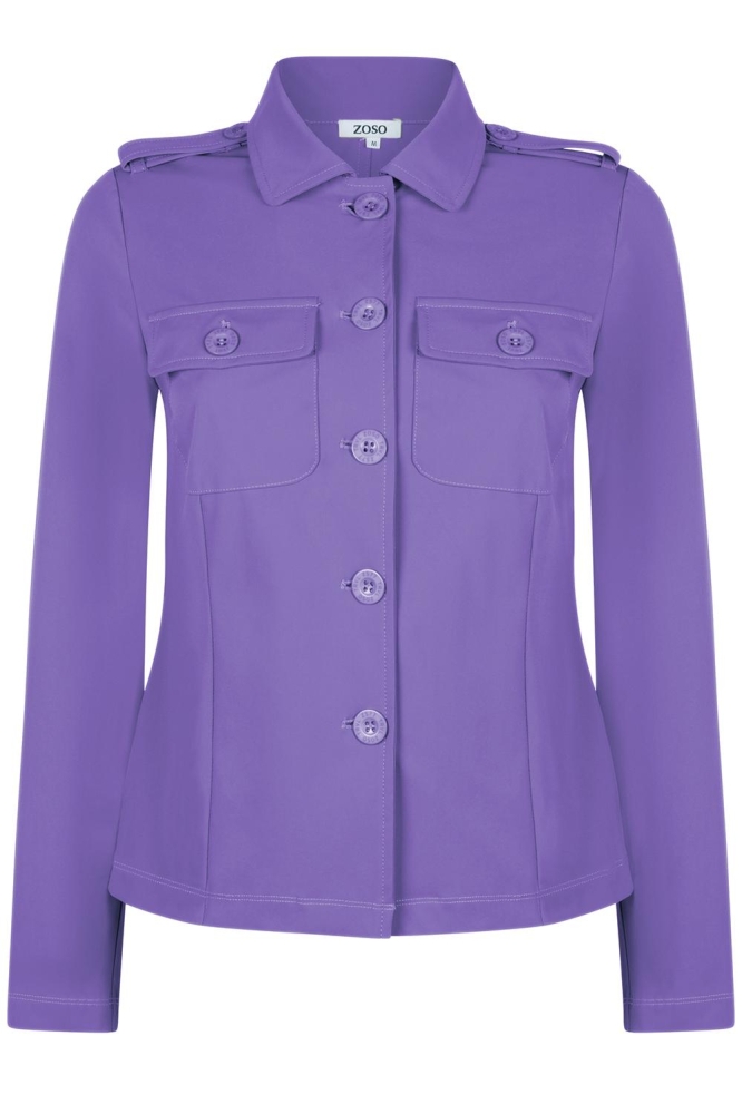 GAME TRAVEL JACKET 234 0044 PURPLE